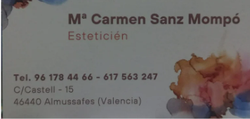 Maricarmen Sanz estetica